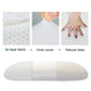 Zimonto - Thailand Pure Natural Latex Pillow Cervical Pillow Protect Memory Foam Pillow For Sleeping Orthopedic Pillow Slow Rebound60x40