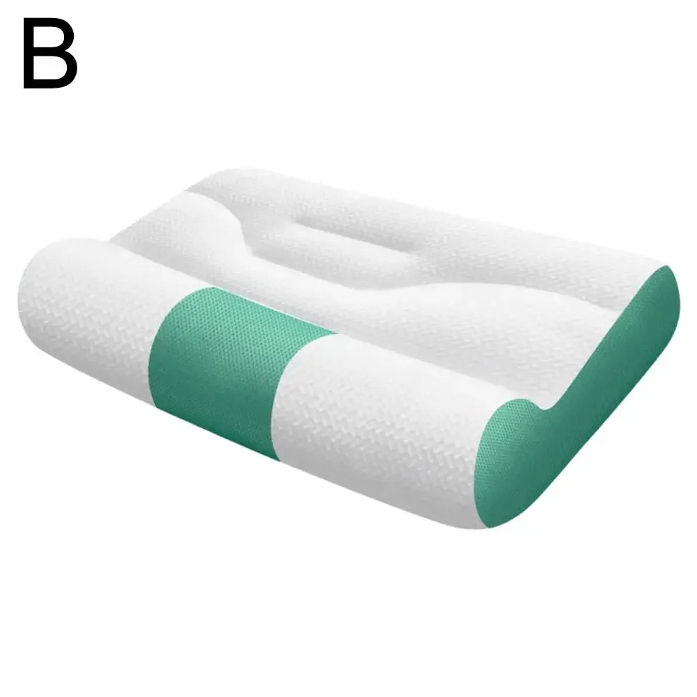 Zimonto - Cervical Memory Foam Pillow Ergonomic Goose Down Pillow Cervical Goose NEW Sleep Enhancing Enhancing Pillow Support Comfortable B