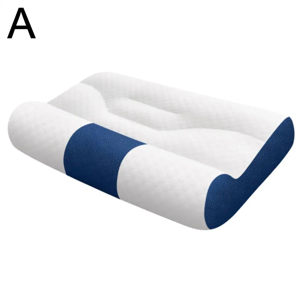 Zimonto - Cervical Memory Foam Pillow Ergonomic Goose Down Pillow Cervical Goose NEW Sleep Enhancing Enhancing Pillow Support Comfortable