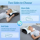 Zimonto - Butterfly Sleep Memory Neck Pillow Slow Rebound Comfortable Memory Foam Sleep Pillow Cervical Orthopedic Neck Massage Bed Pillow