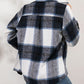 Zimonto - Womens Cozy Plaid Flannel Shacket Soft Fleece Jacket