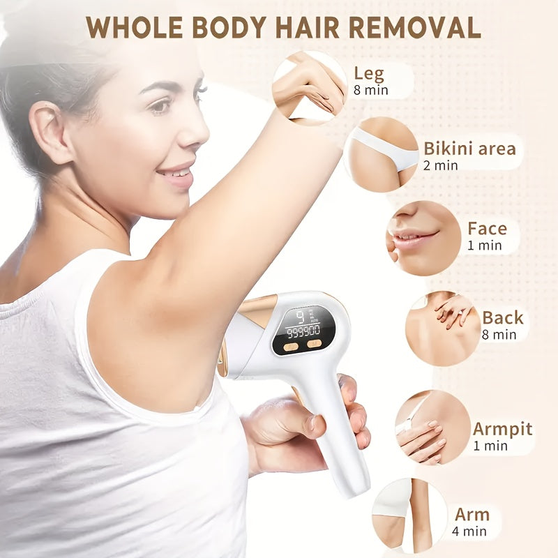 Zimonto - 9Level Epilator for Versatile Hair Removal Perfect Gift
