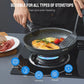 Zimonto - Induction Cookware Set 10 Pieces, Nonstick Pots and Pans Set with Removable Handles, for All Hobs, Stackable Design, Dishwasher/
