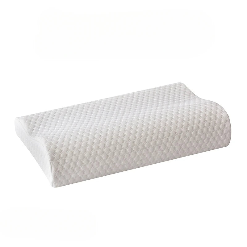 Zimonto - Long Pillow Memory Foam Bedding Pillow Neck Protection Slow Rebound Shaped Maternity Pillow For Sleeping Orthopedic Pillows Hexagon White