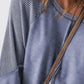Zimonto - Exposed Seam Long Sleeve Sweatshirt