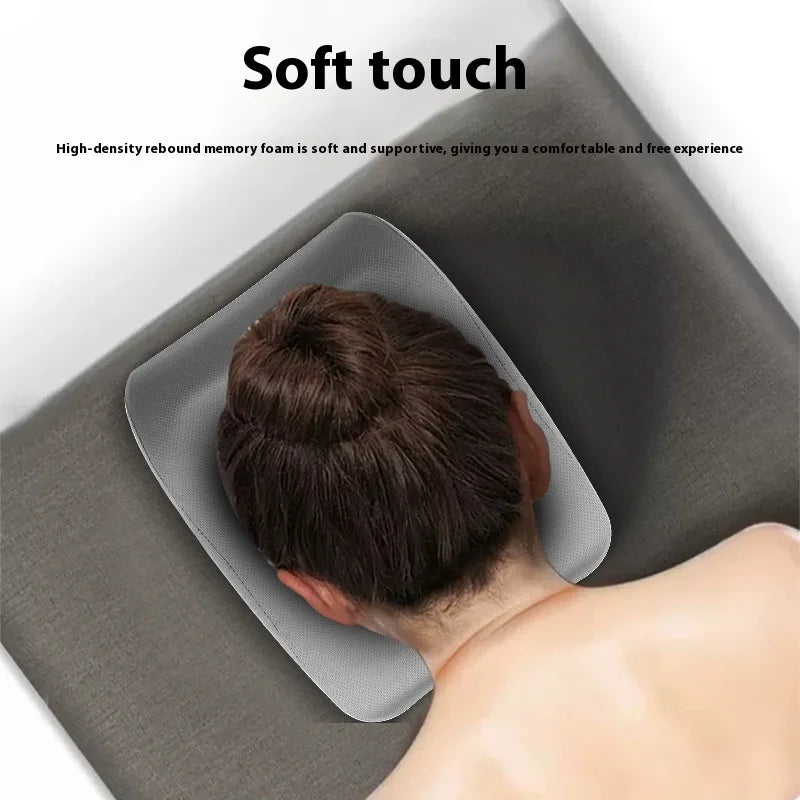 Zimonto - Massage Pillow Face Down Square Memory Foam Pillow Cradle Comfortable Face Cushion Ergonomic Breathe Easy Face Pillows almohadas