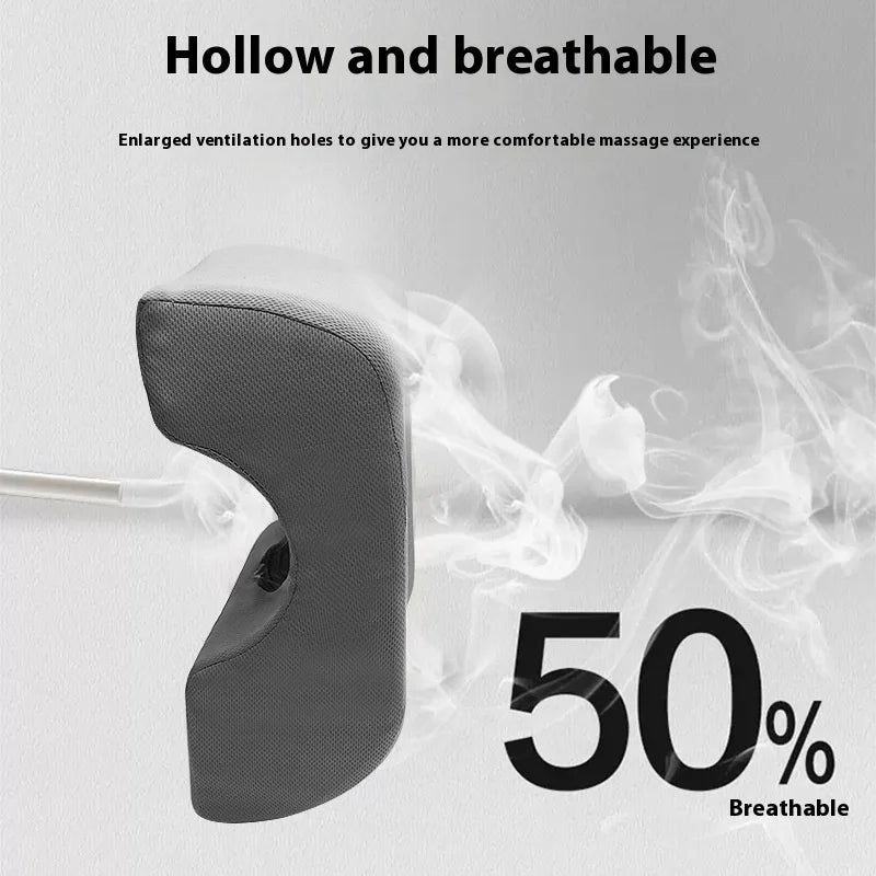 Zimonto - Massage Pillow Face Down Square Memory Foam Pillow Cradle Comfortable Face Cushion Ergonomic Breathe Easy Face Pillows almohadas