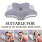 Zimonto - Memory Foam Pillows Butterfly Shaped Relaxing Cervical Slow Rebound Neck Pillow Pain Relief Sleeping Orthopedic Pillow Beding