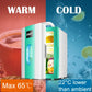 Zimonto - Small 10L mini car refrigerator refrigeration student dormitory cosmetic refrigerator car home dual-use