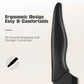 15-Piece Professional Black Kitchen Knife Set with Stainless Steel Blades and Stylish Block