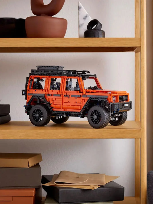 Zimonto - 42177 Technic Mercedes-Benz G 500 Professional Lineuilding Set,G-Class Model Car Toy,Off-Road Vehicles Collectibles
