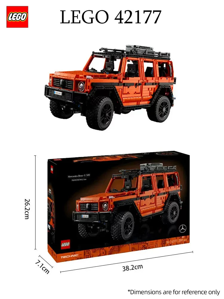 Zimonto - 42177 Technic Mercedes-Benz G 500 Professional Lineuilding Set,G-Class Model Car Toy,Off-Road Vehicles Collectibles