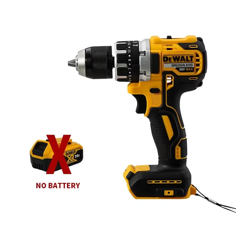 Zimonto - Dewalt DCD796 13mm Brushless Impact Electric Drill Multifunctional Cordless Screwdriver Rechargeable 20V Battery Power Tools No Battery
