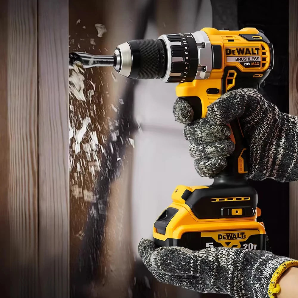 Zimonto - Dewalt DCD796 13mm Brushless Impact Electric Drill Multifunctional Cordless Screwdriver Rechargeable 20V Battery Power Tools