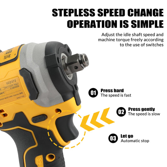 Zimonto - DeWalt Dcf850 Dcg405FNbag electric wrench angle grinder polishing machine 2 tool combination combination hand drill impact drill