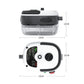 Zimonto - 2500W Portable Handheld Steam Cleaner High Temperature Pressurized Steam Cleaning Machine with Brush Heads for Furniture Car