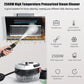 Zimonto - 2500W Portable Handheld Steam Cleaner High Temperature Pressurized Steam Cleaning Machine with Brush Heads for Furniture Car