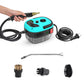 Zimonto - 2500W Portable Handheld Steam Cleaner High Temperature Pressurized Steam Cleaning Machine with Brush Heads for Furniture Car Blue United States us