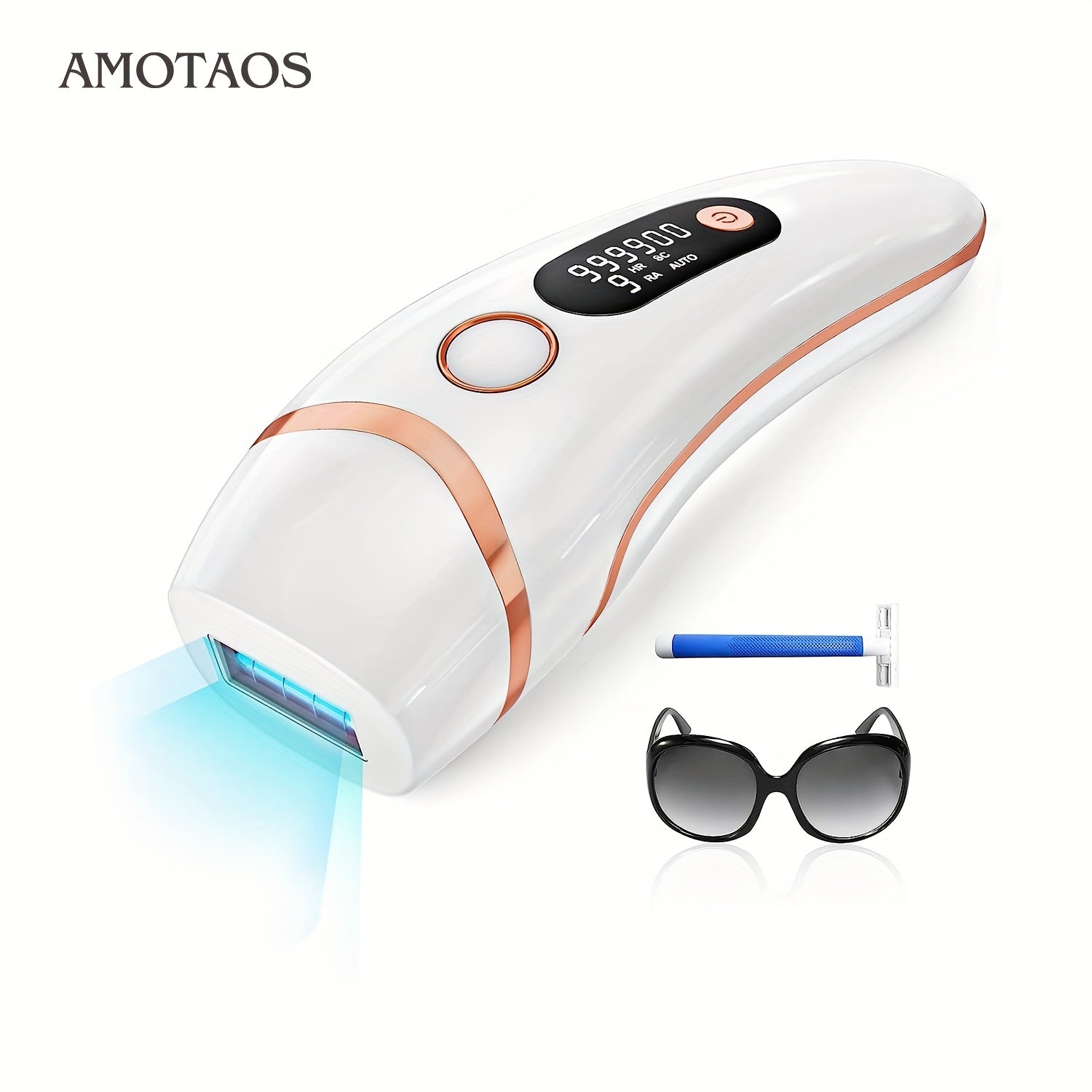 Zimonto - AMOTAOS IPL Hair Removal Versatile Efficient Perfect Gift Pure White
