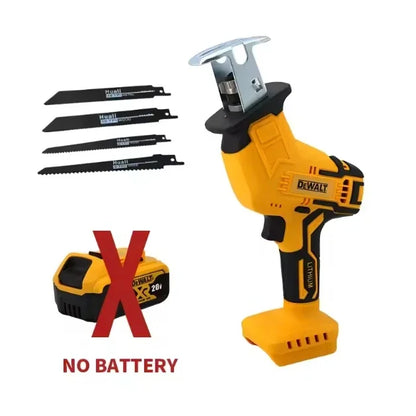 Zimonto - Dewalt 2800RPM Cordless Reciprocating Saw 20V Brushless Electric Saw Multifunctional Metal Wood Pipe Cutting Saw Power Tool QGJ001