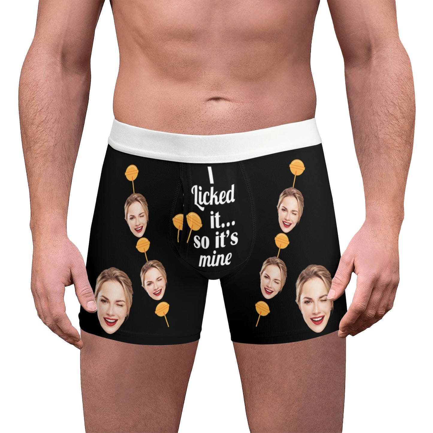 Zimonto - Mens All Over Print Boxer Briefs - High-Quality Polyester - Elastic Waistband - Ultra Lightweight Comfort