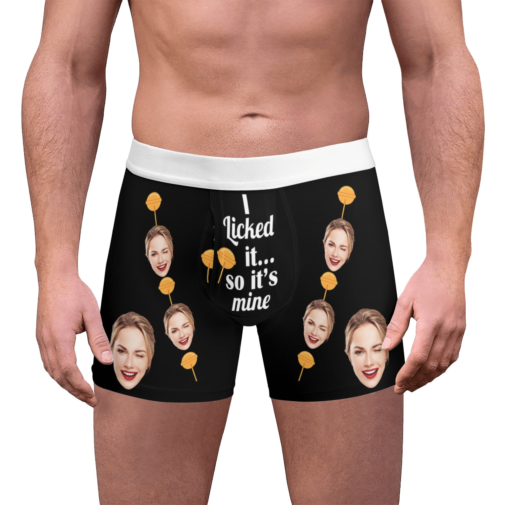 Zimonto - Mens All Over Print Boxer Briefs - High-Quality Polyester - Elastic Waistband - Ultra Lightweight Comfort