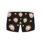 Zimonto - Mens All Over Print Boxer Briefs - High-Quality Polyester - Elastic Waistband - Ultra Lightweight Comfort