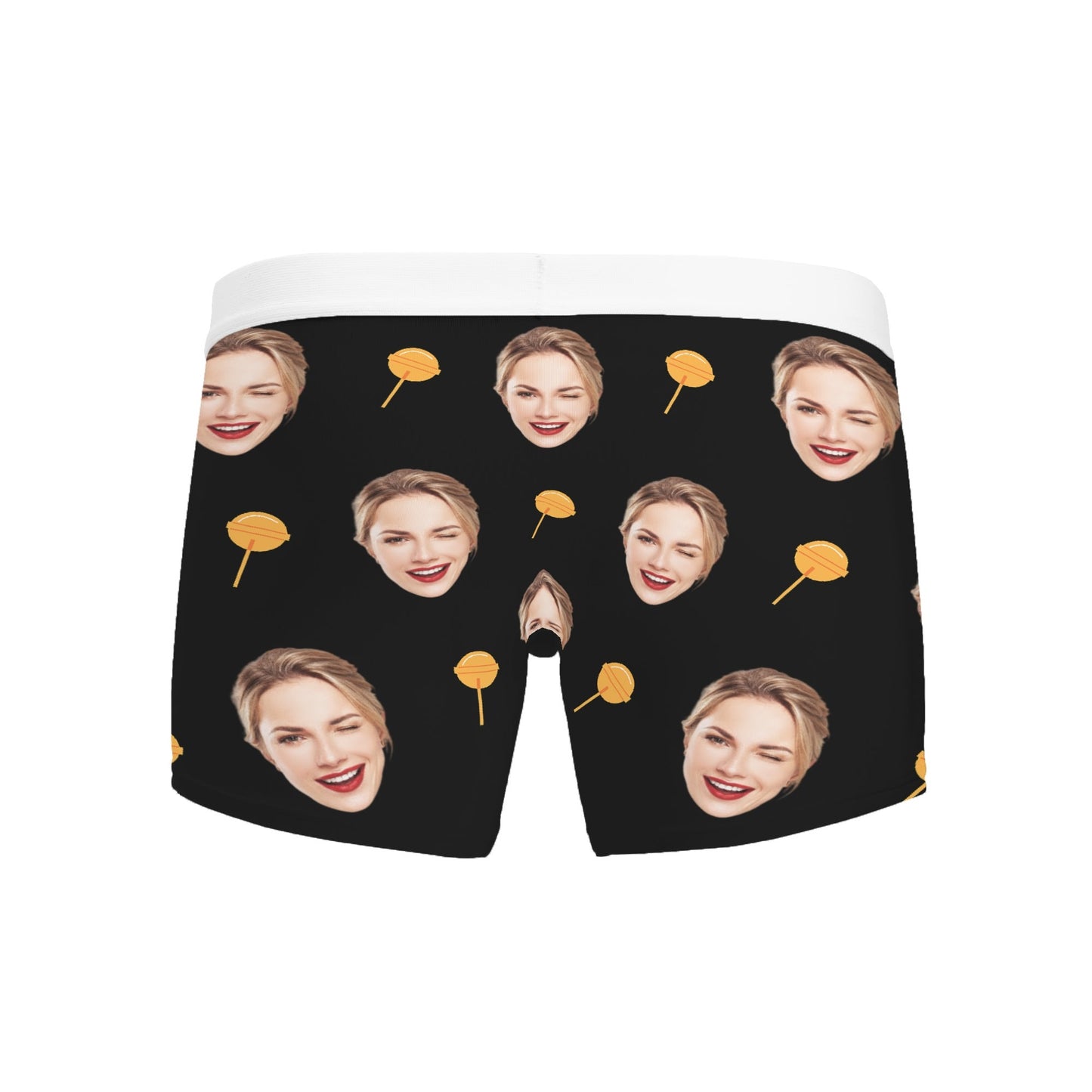 Zimonto - Mens All Over Print Boxer Briefs - High-Quality Polyester - Elastic Waistband - Ultra Lightweight Comfort