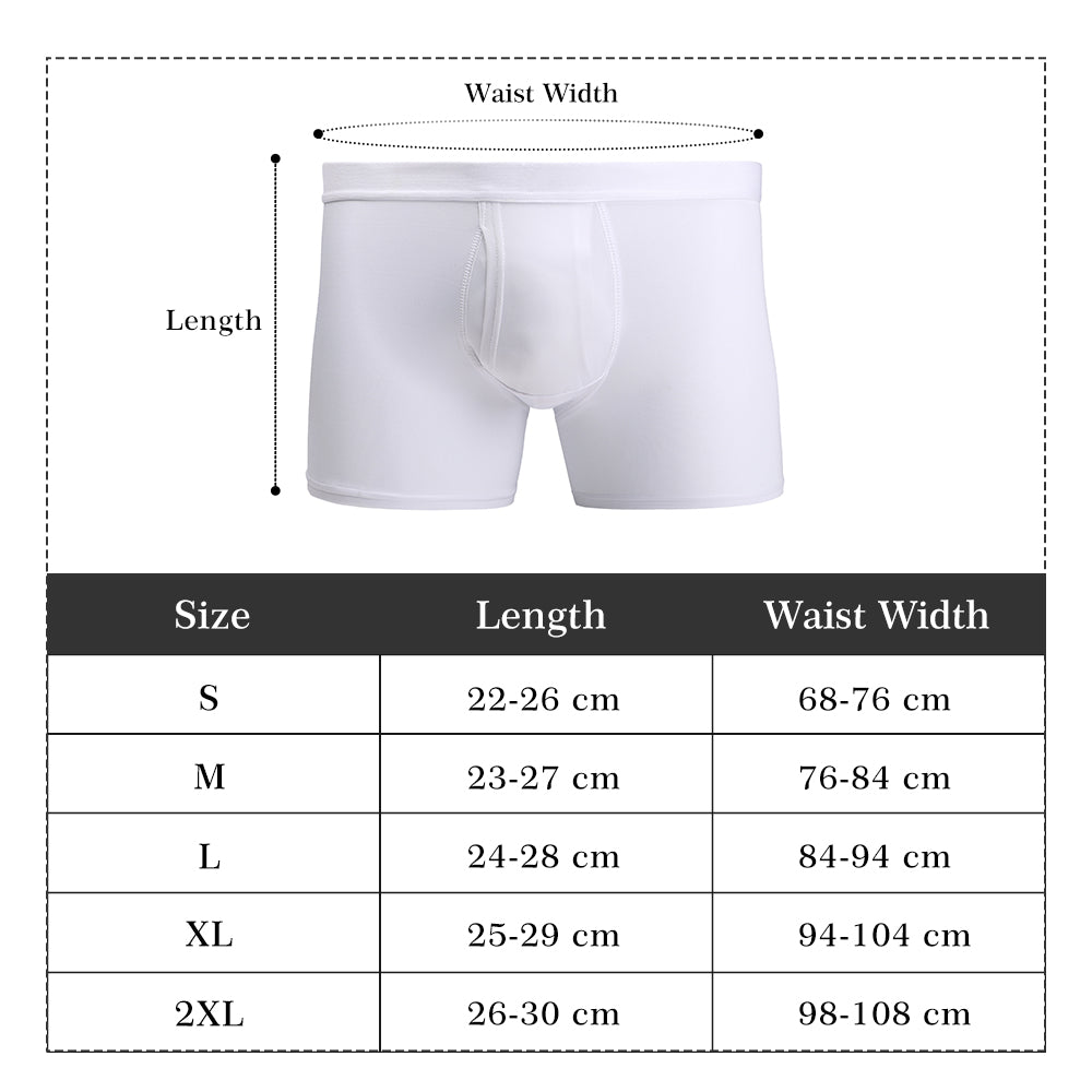 Zimonto - Mens All Over Print Boxer Briefs - High-Quality Polyester - Elastic Waistband - Ultra Lightweight Comfort