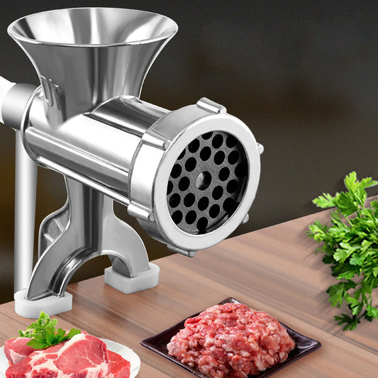 Zimonto - Grinding Machine Pepper Grinder Household Aluminum Alloy Manual Sausage Meat Grinder Pepper Spice Grinding Machine Kitchen Tools