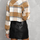 Zimonto - Womens Plaid Flannel Jacket Casual Fall Weekend Wear