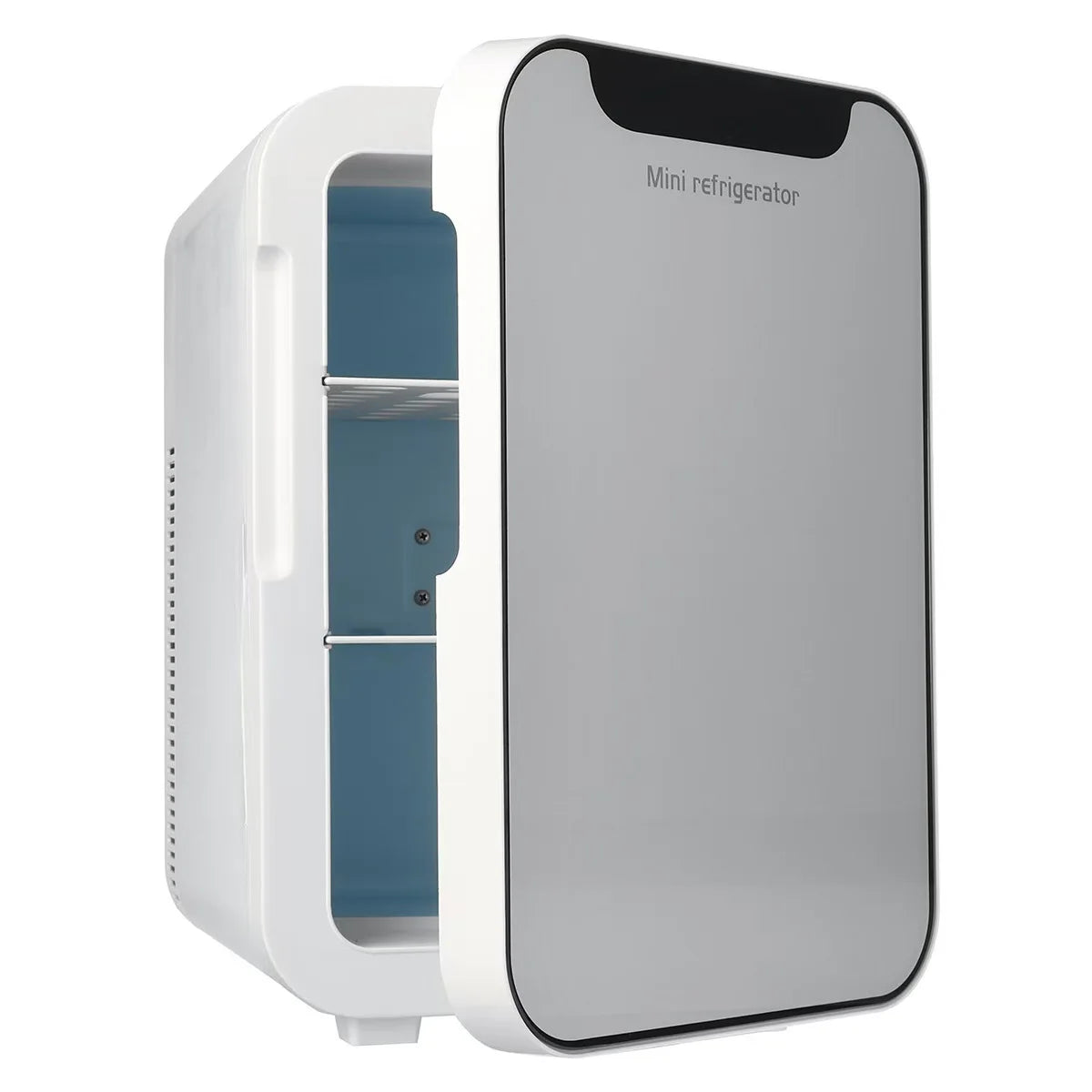 Zimonto - Rapid Refrigeration Fridge Slide Portable 20L Mini Fridge Triple-core Mini Car Refrigerator 1 door 1 core
