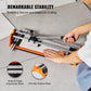 Zimonto - VEVOR Manual Tile Cutter Laser Positioning Single Rails W/ Supporting Feet Professional Push Knife for Cutting Ceramic Porcelain