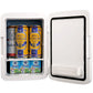 Zimonto - VEVOR 10L Car Refrigerator Mini Portable Skincare Fridge Cooling Freezer Food Drink Storage Box Container for Home Car Bar Use