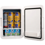 Zimonto - VEVOR 10L Car Refrigerator Mini Portable Skincare Fridge Cooling Freezer Food Drink Storage Box Container for Home Car Bar Use