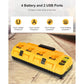 Zimonto - 12V 20V Max Battery Charger Station DCB104 Replacement Dewalt 4 Ports LED Lights USB Output Fast Charging Cooling Fin Smart Chip