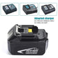 Zimonto - 2-Pack BL1860 18V 6000mAh Lithium-ion Battery Makita LXT Cordless Power Tools