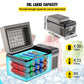 Zimonto - VEVOR Car Refrigerator 20L Compressor Portable Small Refrigerator Freezer Mini Electric Cooler for Driving Travel Fishing Outdoo
