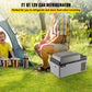 Zimonto - VEVOR Car Refrigerator 20L Compressor Portable Small Refrigerator Freezer Mini Electric Cooler for Driving Travel Fishing Outdoo