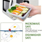 Zimonto - 24pcs Kitchen Storage Container Set - Dishwasher Safe, Reusable Plastic Bins with Flip Lids for Fruits, Vegetables & Meats - Inc