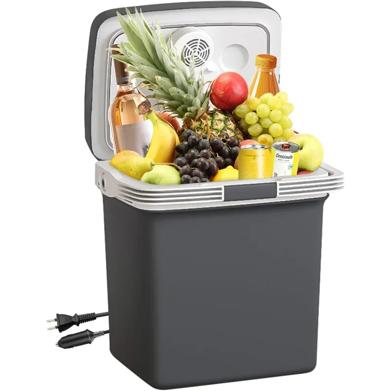 Zimonto - Electric Cooler & Warmer28QT/26L, Portable Car Fridge (48℉~139℉), Car Cooler Plug in, Electric Car Coolers,12V Refrigerator United States 28QT us
