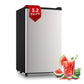 Zimonto - Mini Fridge, Compact Refrigerator with Temp Adjustable Control, Energy-efficient, for Home Kitchen Apartment Dorm Office United States 3.2 Cu.Ft Silver