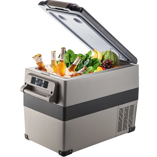 Zimonto - VEVOR Portable Small Car Freezer 45L Mini Car Refrigerator 60W Cooler 12V Portable Vehicle Car Fridge For Home and Outdoor Use