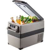Zimonto - VEVOR Portable Small Car Freezer 45L Mini Car Refrigerator 60W Cooler 12V Portable Vehicle Car Fridge For Home and Outdoor Use