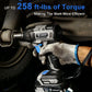 Zimonto - DEKO Cordless Impact Wrench 1/2inch,20V Power Impact Wrench