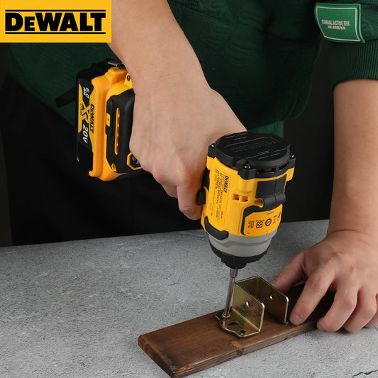 Zimonto - DEWALT DCF850 Impact Brushless Cordless Electric Drill 20V Lithium Driver electric screwdriver Battery Torque tools