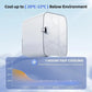 Zimonto - Portable Mini Fridge Thermoelectric Cooler Warmer Food Drinks Skincare Compact Quiet Operation Ideal Travel Office Home