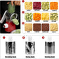Zimonto - 3 in 1 Grater Vegetable Slicer with 3 Drum Blades