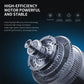 Zimonto - 1/2pcs Gravity Electric Salt And Pepper Grinder Set, Battery Powered LED Light One HandAutomatic Operation