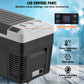 Zimonto - VEVOR 25L Car Refrigerator, 12V Car Fridge, Single Zone Portable Freezer, -4℉-68℉ Temperature,Compressor Cooler for Home,Outdoor